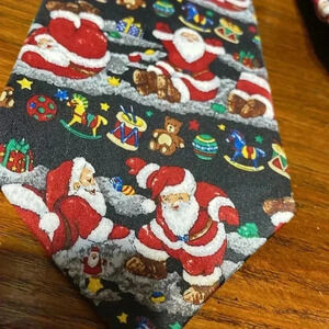 Jingle Bells Santa tie
